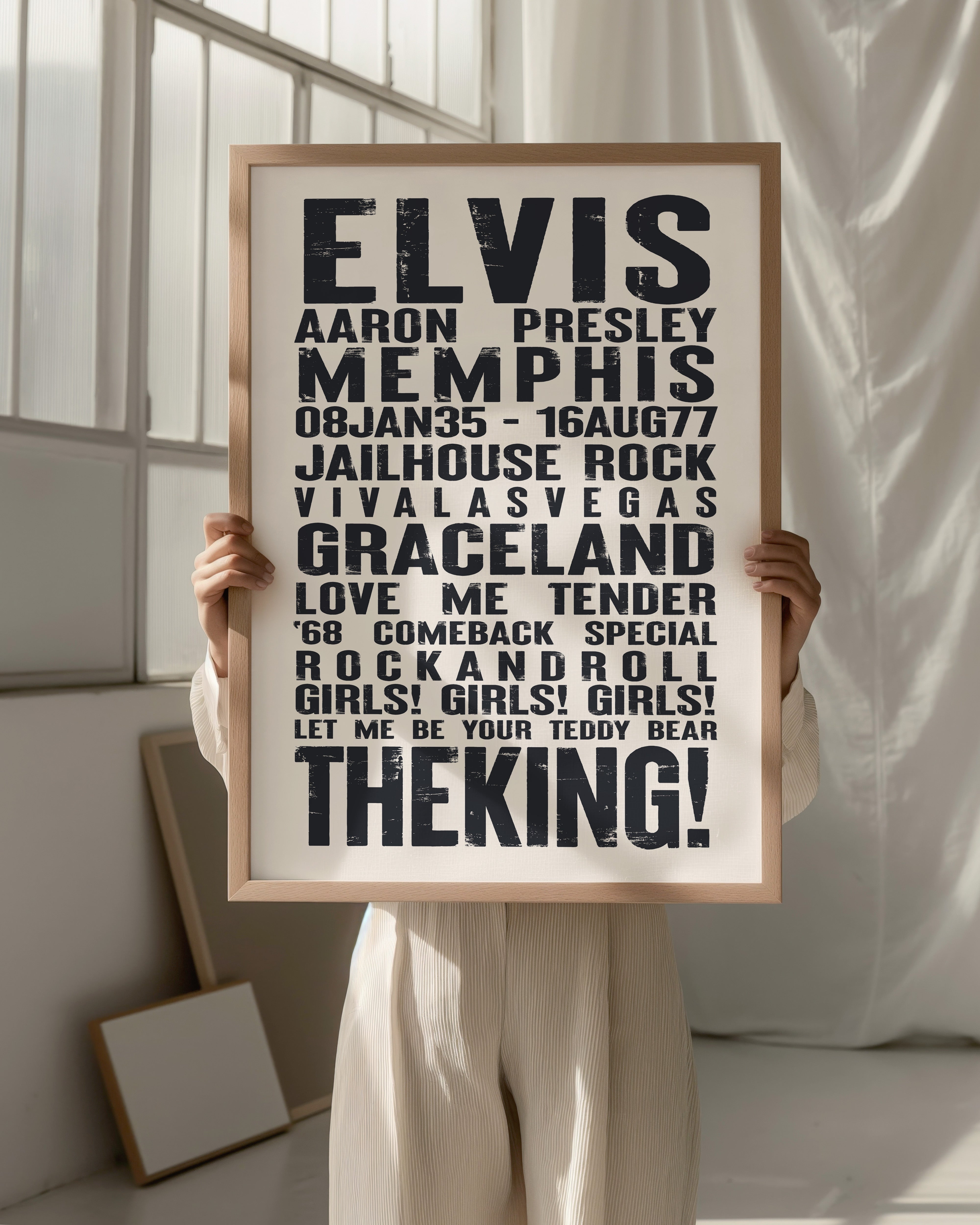 How to Decorate Your Home with Song Lyric Prints