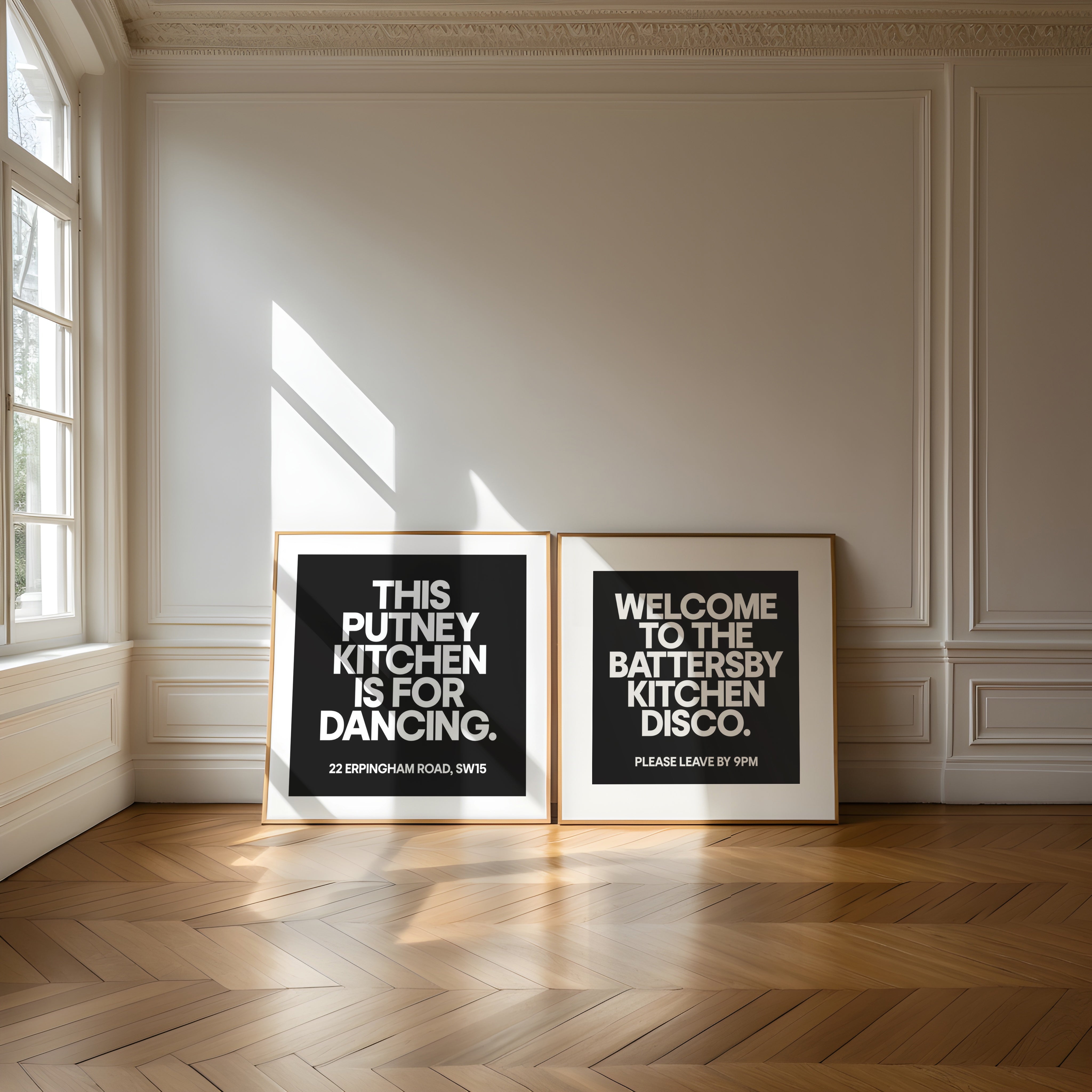 Stylish Black and White Kitchen Prints for Your Home - Shop Now!
