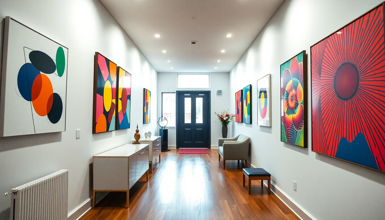 Contemporary UK Hallway Prints: From Dull to Dramatic