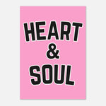 Heart & Soul - Motivational Inspiration Print | Wall Art