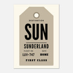 Destination Home - Luggage Tag Print | Timmy Loves Art