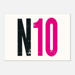 N10 - N22 Postcodes - North London Map Guide | Wall Art