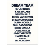 Football Dream Team - Custom Navy Design | Sports Art