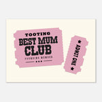 'Your Town' Best Mum Club - Ticket Stub Print | Timmy Loves Art
