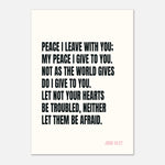 Peace I Leave With You - Biblical Promise Print | Wall Art
