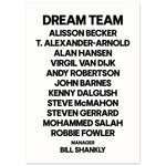 Football Dream Team - Custom Player Selection | Sports Art