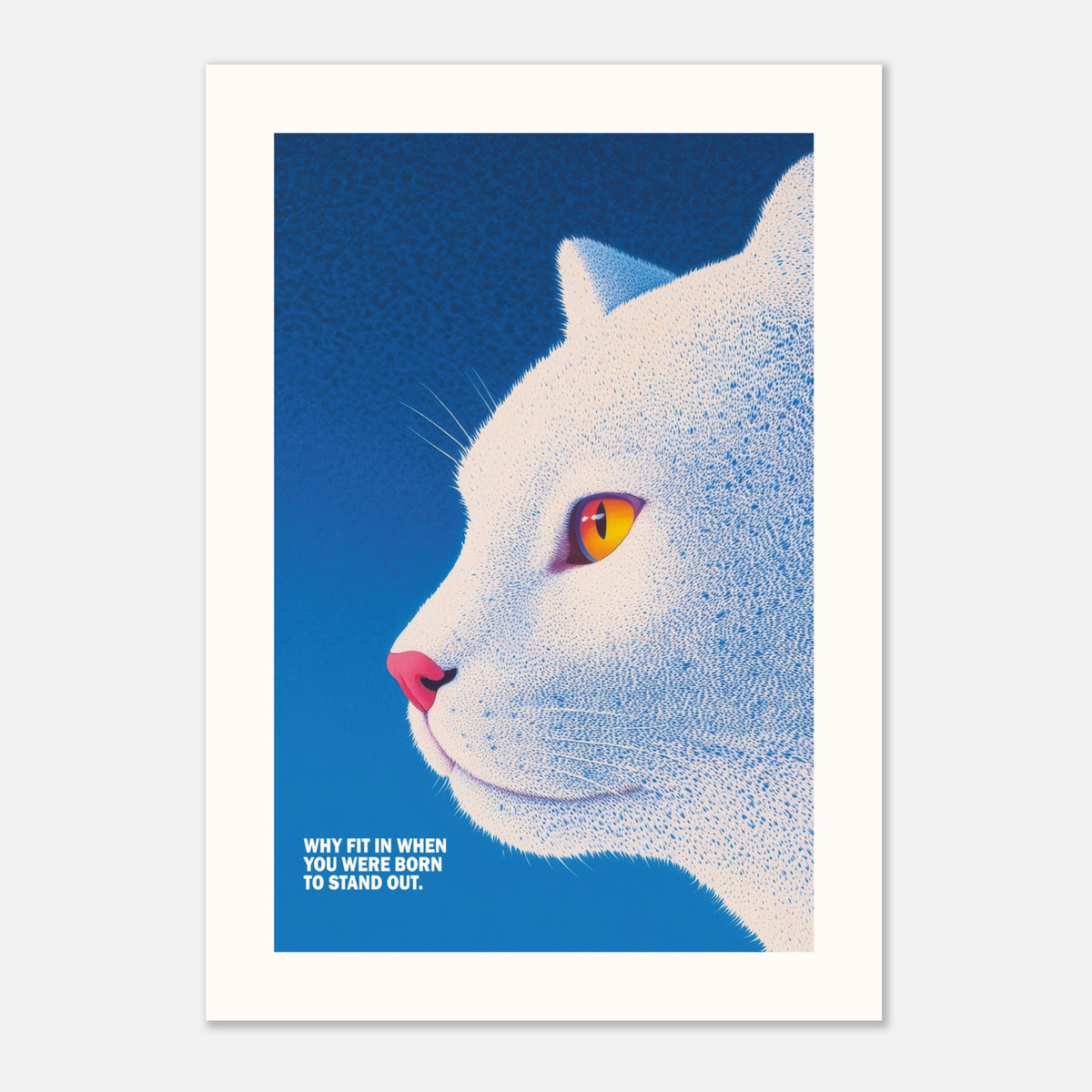 WHY FIT IN! - Captivating Bob Cat Statement | Animal Print