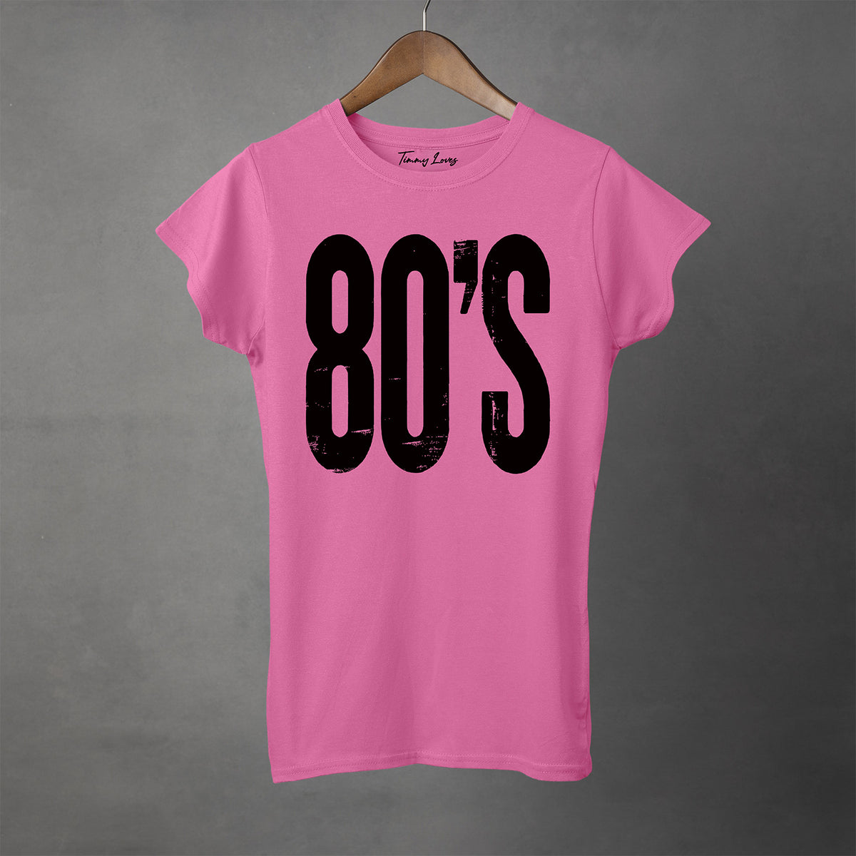 80'S - Women's Semi-Fitted Cotton Tee | Classic Apparel
