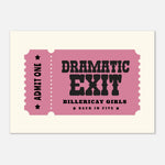 'Your Town' Dramatic Exit - Ticket Stub Print — alternate view | Timmy Loves Art