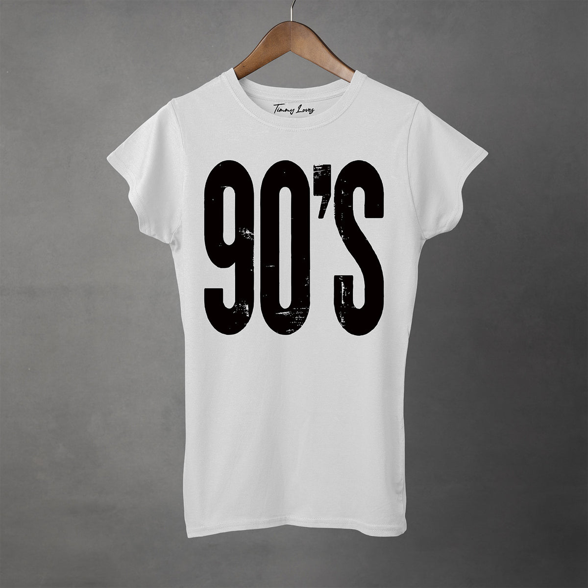 90'S - Women's Super Soft Semi-Fitted Tee | Fashion