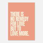 Love More - Henry David Thoreau Quote — alternate view | Timmy Loves Art