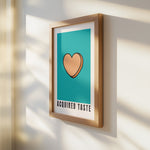 Acquired Taste - Candy Heart Print | Cheeky Wall Art