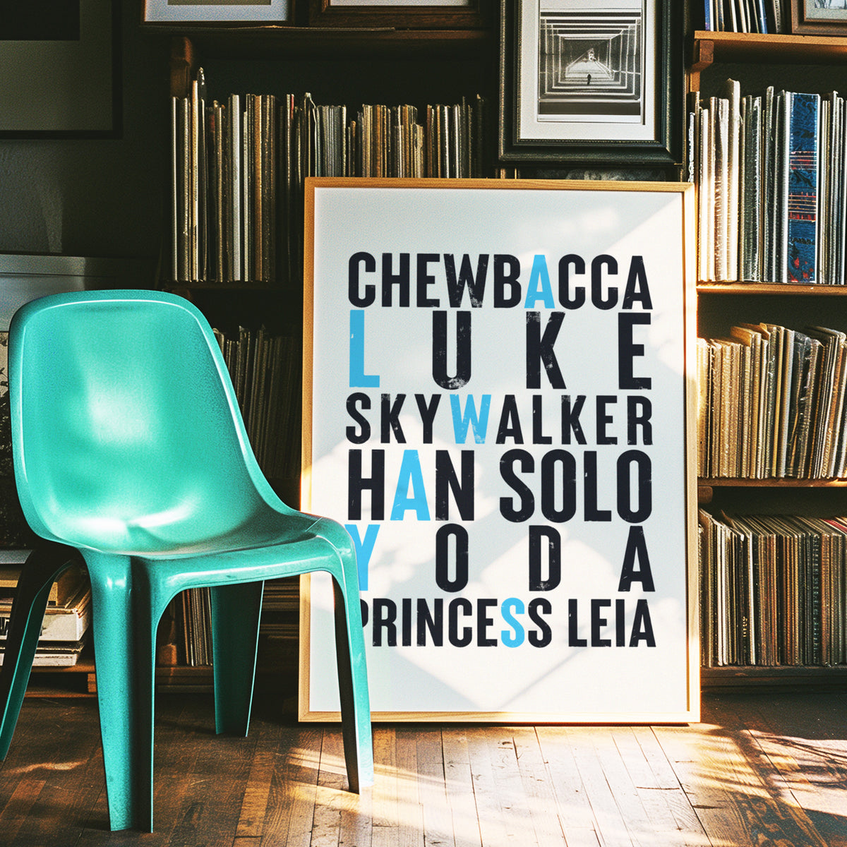 ALWAYS - Bold Typography for Star Wars Fans | Wall Art