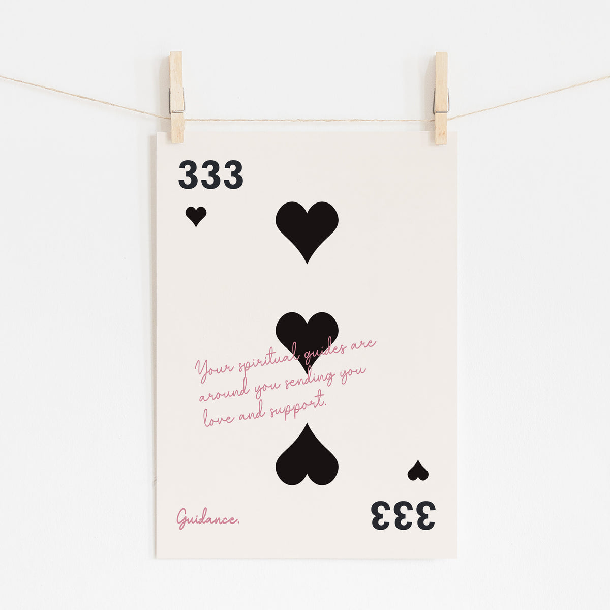 Angel Number 333 - Divine Guidance Message | Spiritual Art