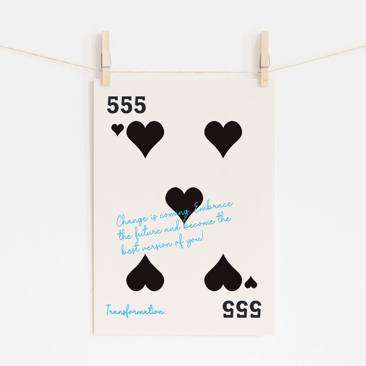 Angel Number 555 - Cosmic Transformation Alert | Spiritual Art