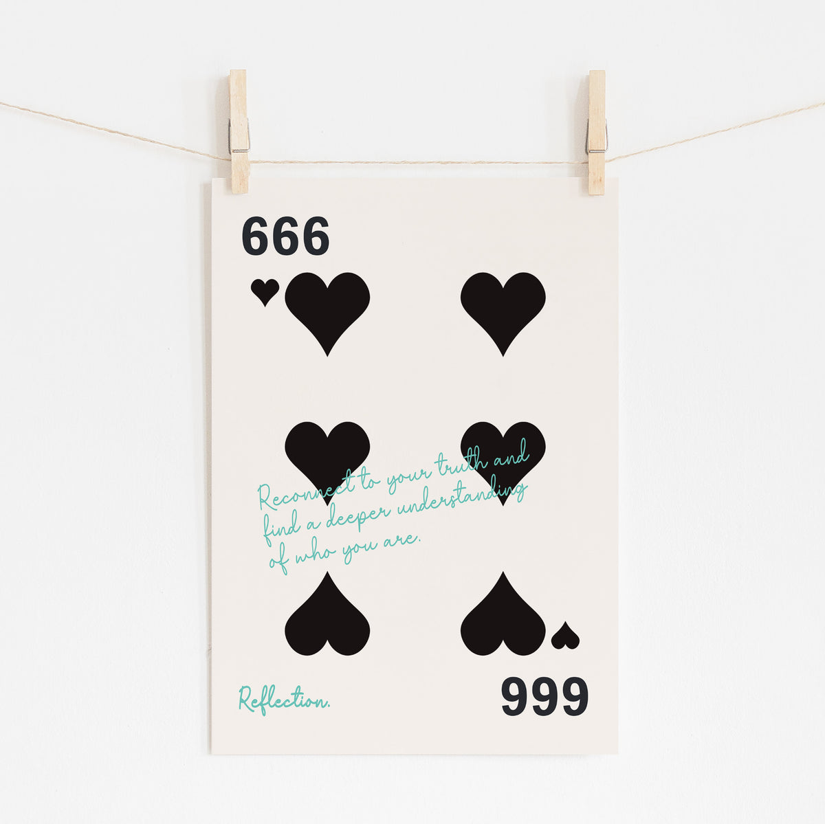 Angel Number 666 - Cosmic Reality Check | Spiritual Art