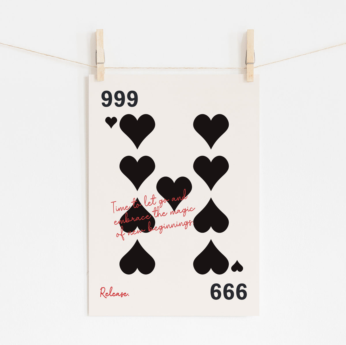 ANGEL NUMBER 999 - Release & New Beginnings | Spiritual Art