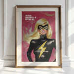 Batgirl Boss - Fearless Woman in Charge Print | Wall Art