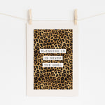 Blending In Never Goal - Bold Statement Print | Wall Art