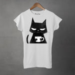 COFFEE CAT - Women's Semi-Fitted Tee | Apparel
