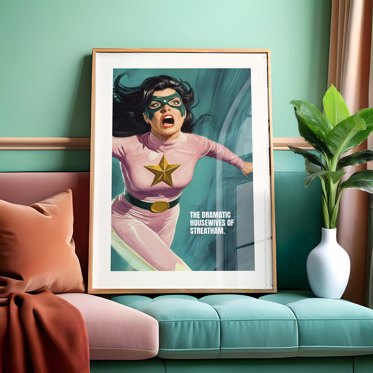 DRAMA GIRL - Bold Statement Design | Wall Art