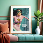 DRAMA GIRL - Bold Statement Design | Wall Art