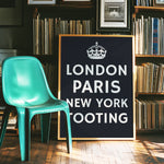 Fashion Capitals - Personalized Hometown Pride Print | Wall Art