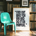 Find Out Who You Are - Dolly Parton Quote | Wall Art