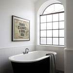 France Is Always A Good Idea - Vintage Map Art Print | Destination Wall Art