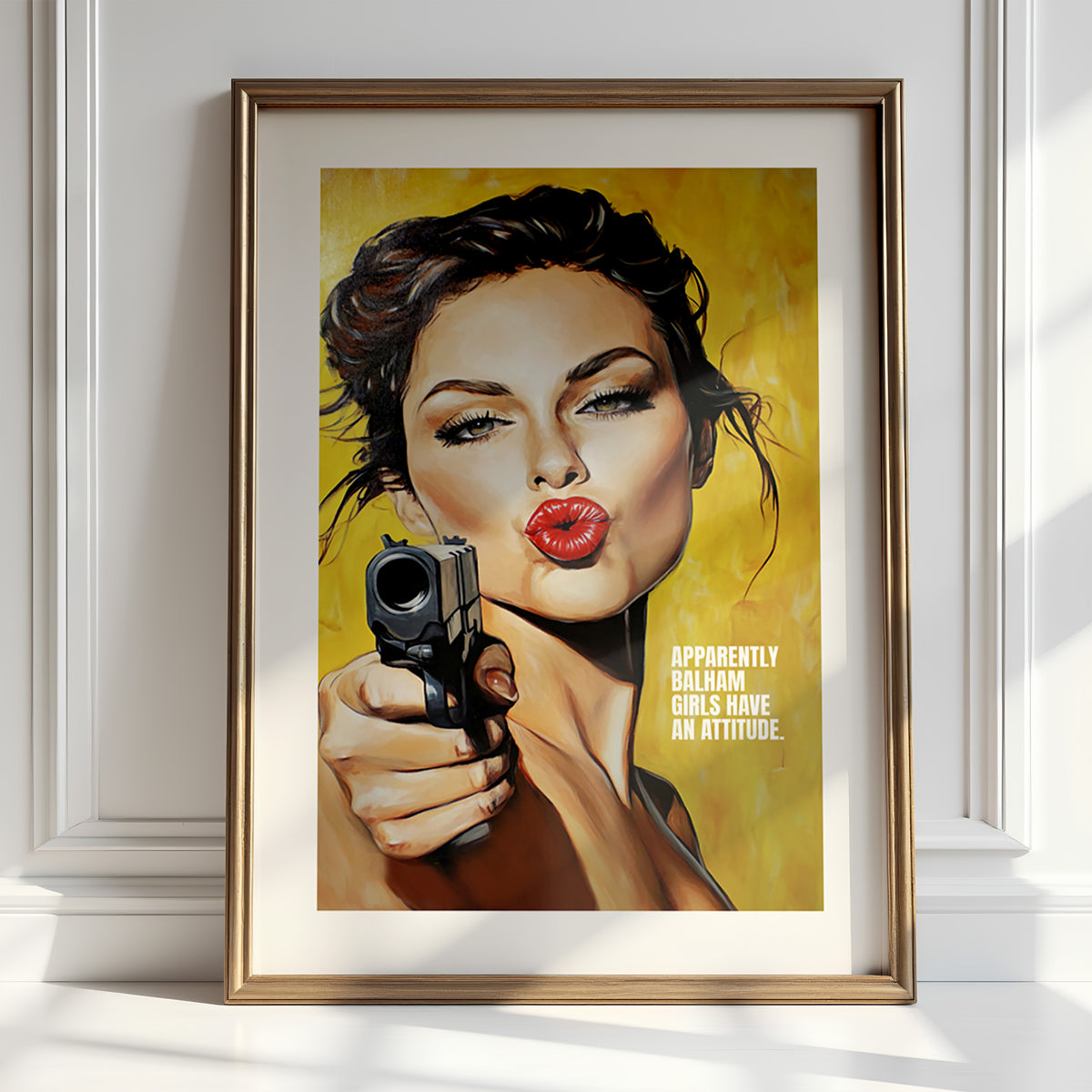 Girls Have Attitude - Add Your Town Print | Wall Art