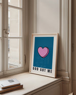 God Got Me - Candy Heart Design | Contemporary Christian Wall Art