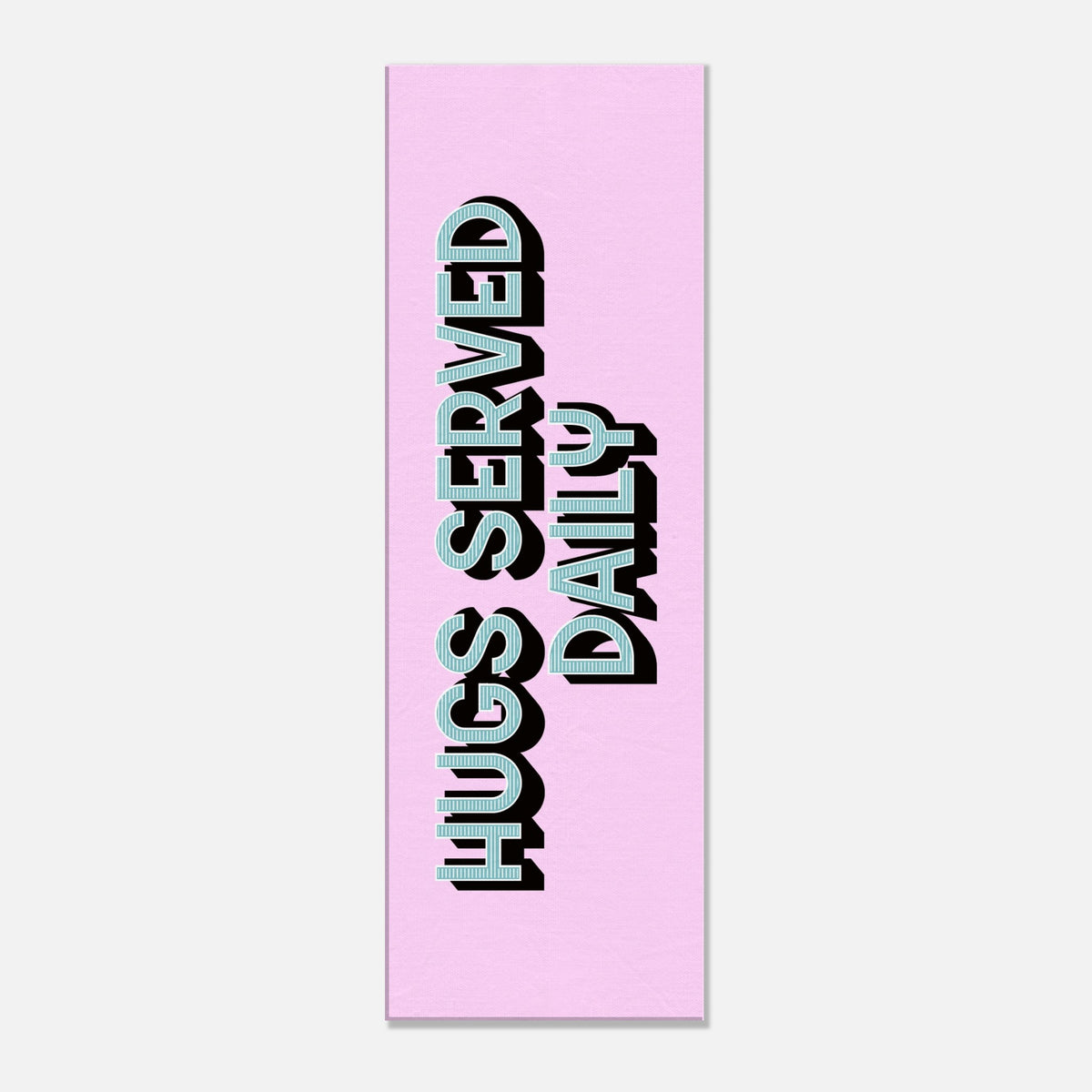 Hugs Served Daily - Heartwarming Canvas Print | Wall Art