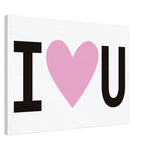 I Love You Giant - Bold 70x100cm Statement | Canvas Art