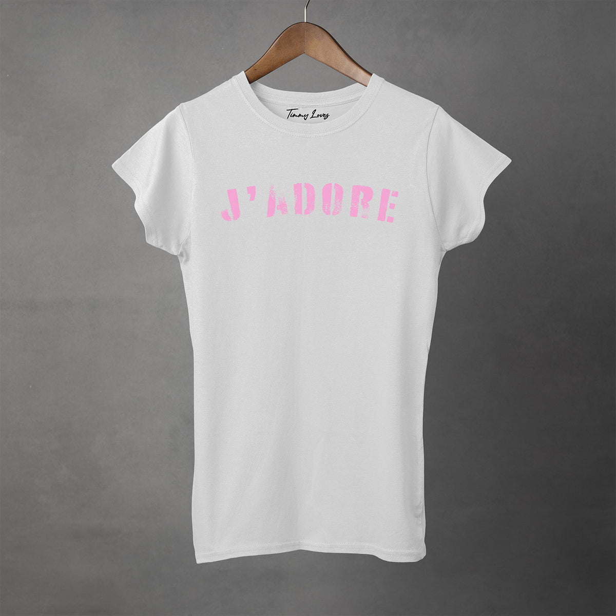 J'ADORE - Super Soft Semi-Fitted Cotton Tee | Women's T-Shirt