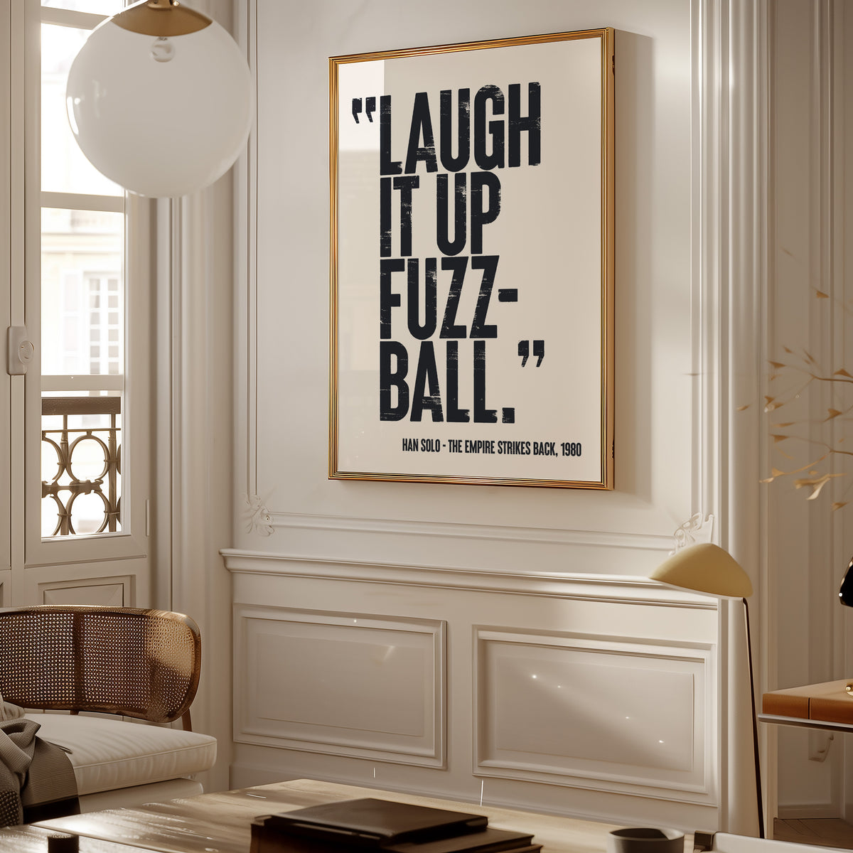 Laugh It Up Fuzzball - Galaxy Tribute Print | Space Art