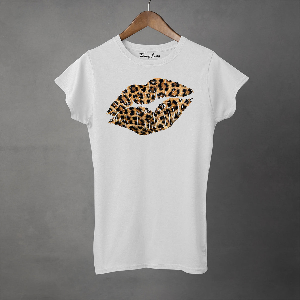 LEOPARD LIPS - Super Soft Semi-Fitted Tee | Women's Apparel