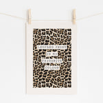 Leopard Print My Favourite Colour - Animal Style | Wall Art