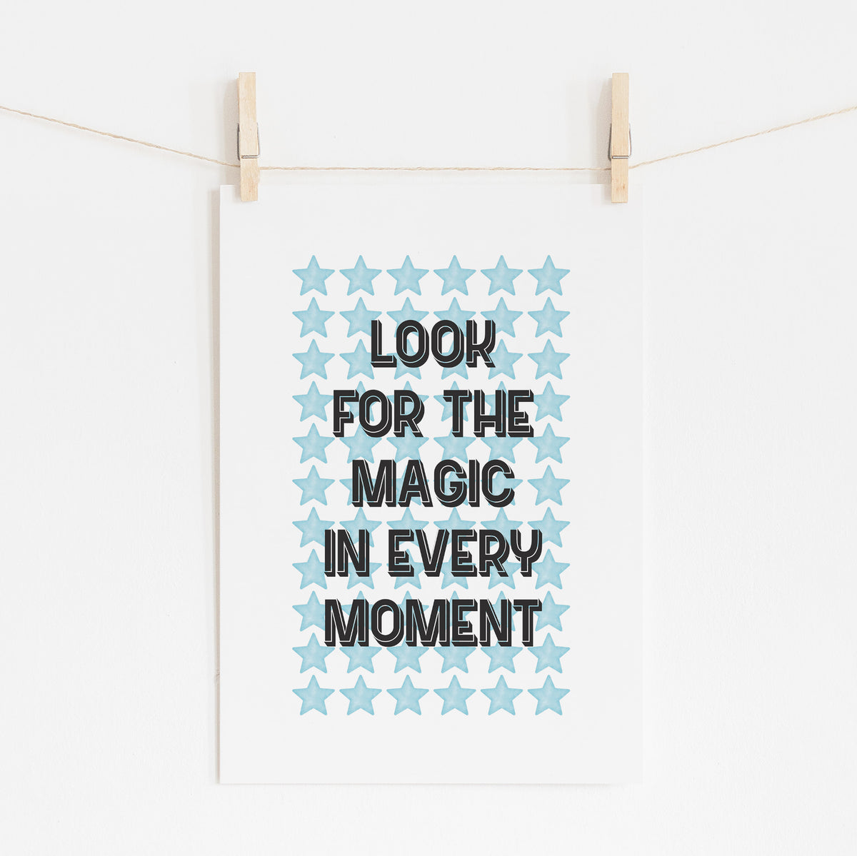 Look for the Magic - Daily Inspiration Print | Wall Art