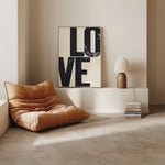 LOVE - Bold Typography Art Print | Wall Art