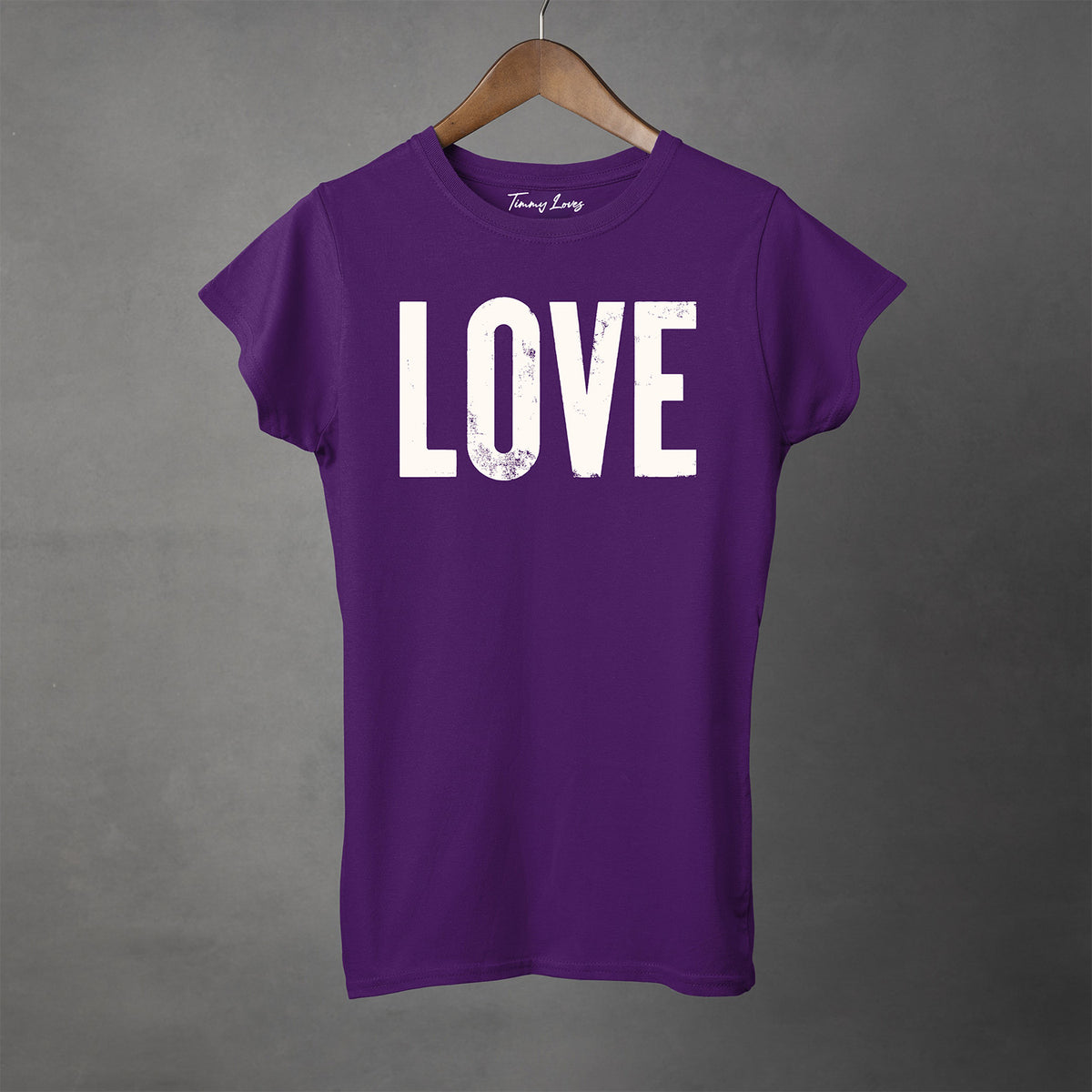 LOVE - Semi-Fitted Comfortable Tee | Women's Fashion