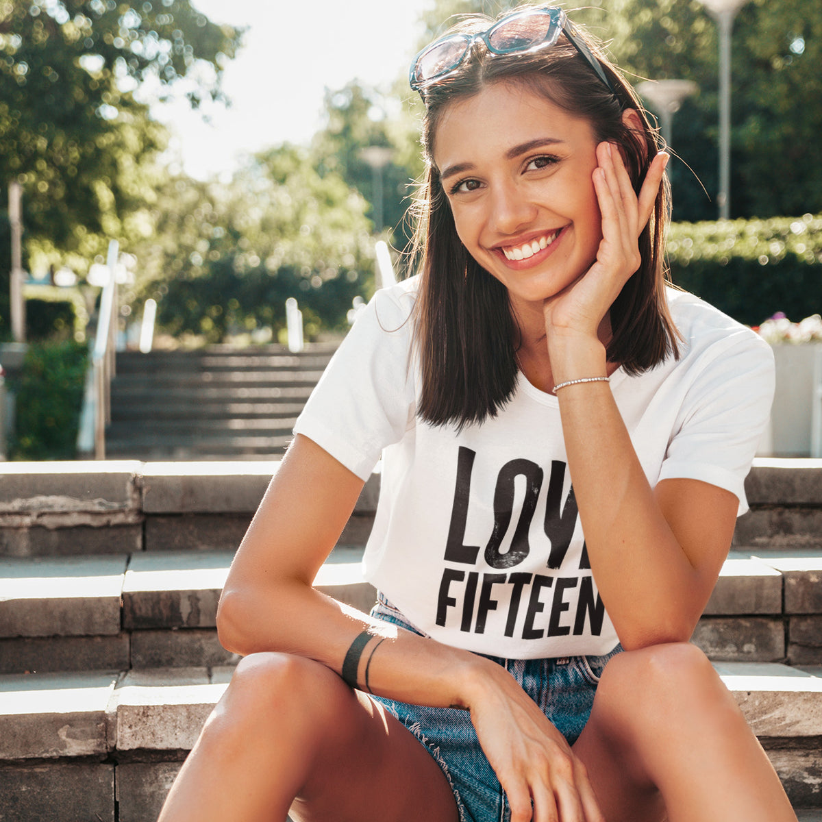 LOVE FIFTEEN - Semi-Fitted Women's Tee | Apparel