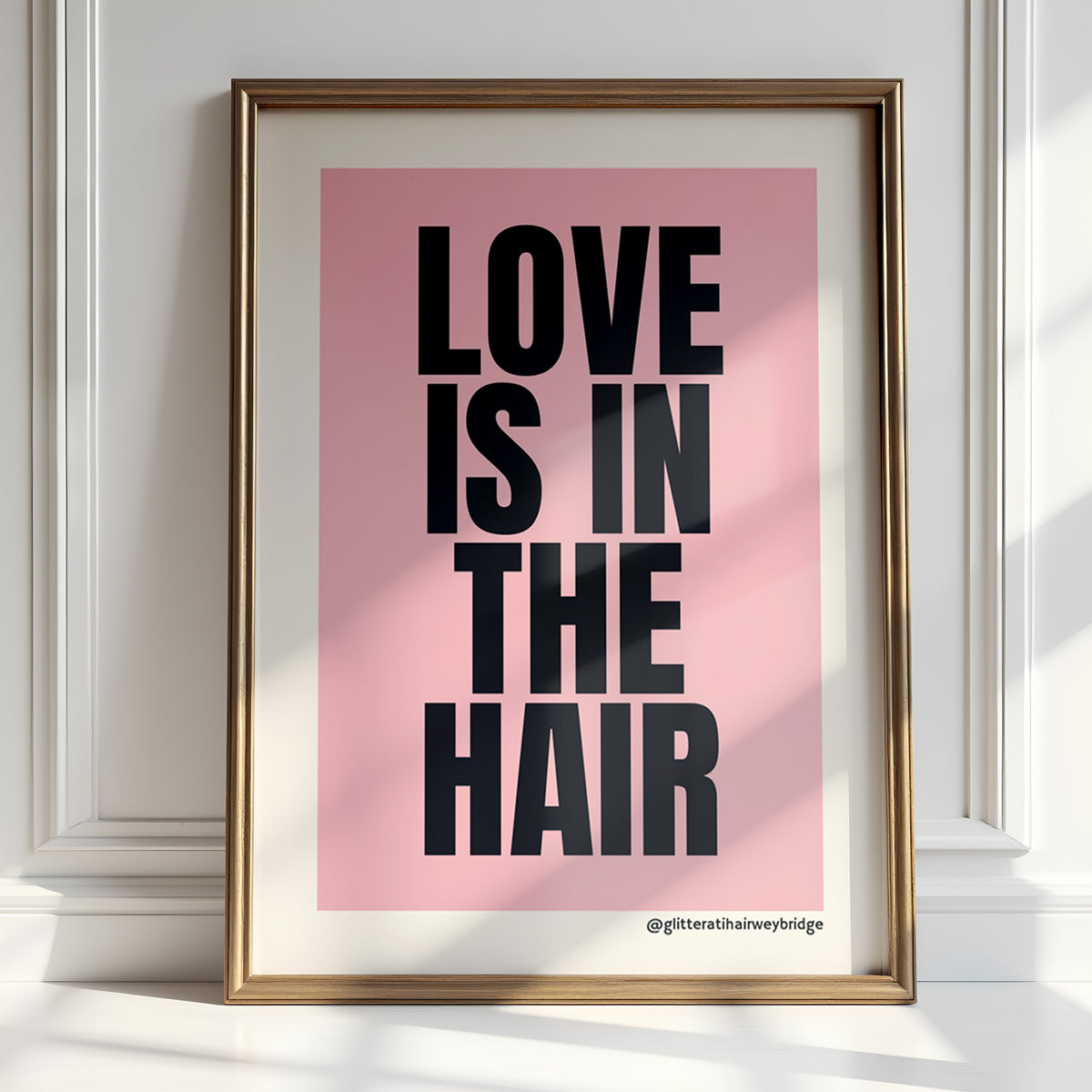 LOVE IS IN THE HAIR - Romance & Volume Quote | Salon Art