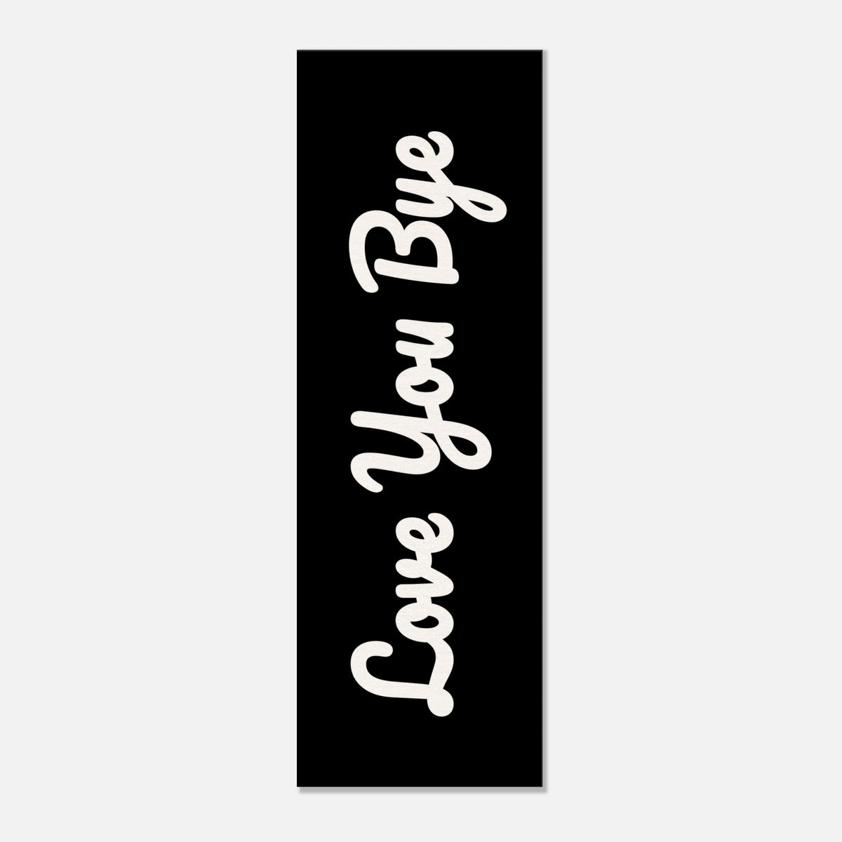 LOVE YOU BYE - Panoramic Canvas Print | Wall Art