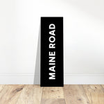 MAINE ROAD - Historic Manchester City Stadium | Canvas Art