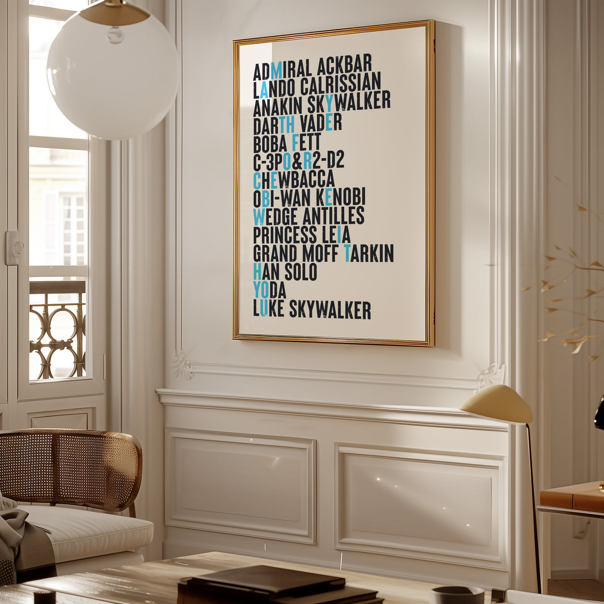 May The Force Be With You - Galactic Character List | Star Wars Art