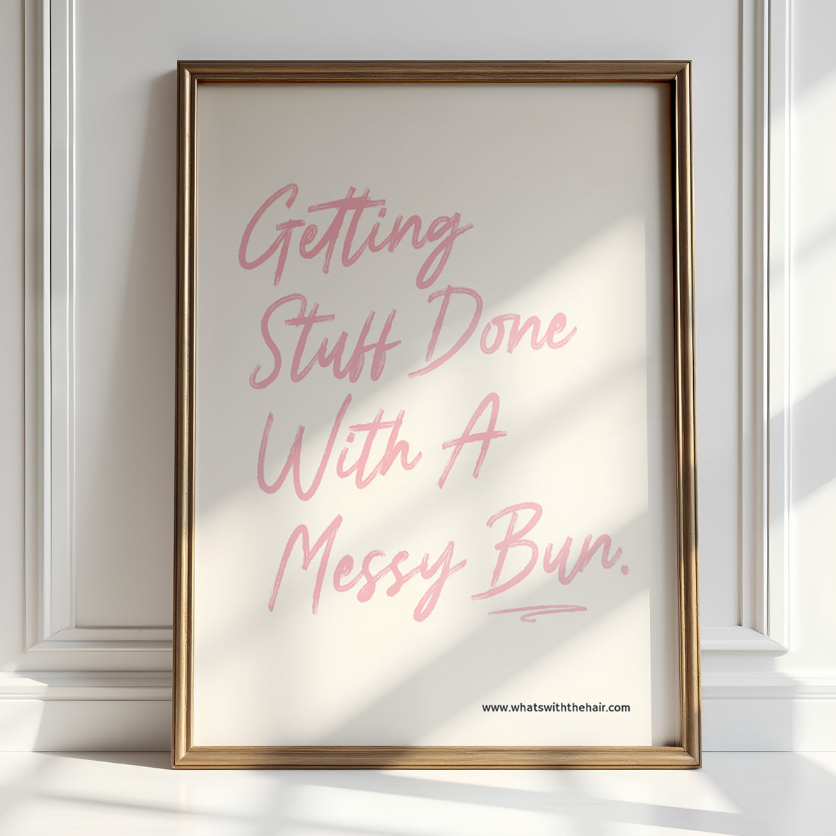 MESSY BUN - Salon Quote with Custom Options | Hair Art