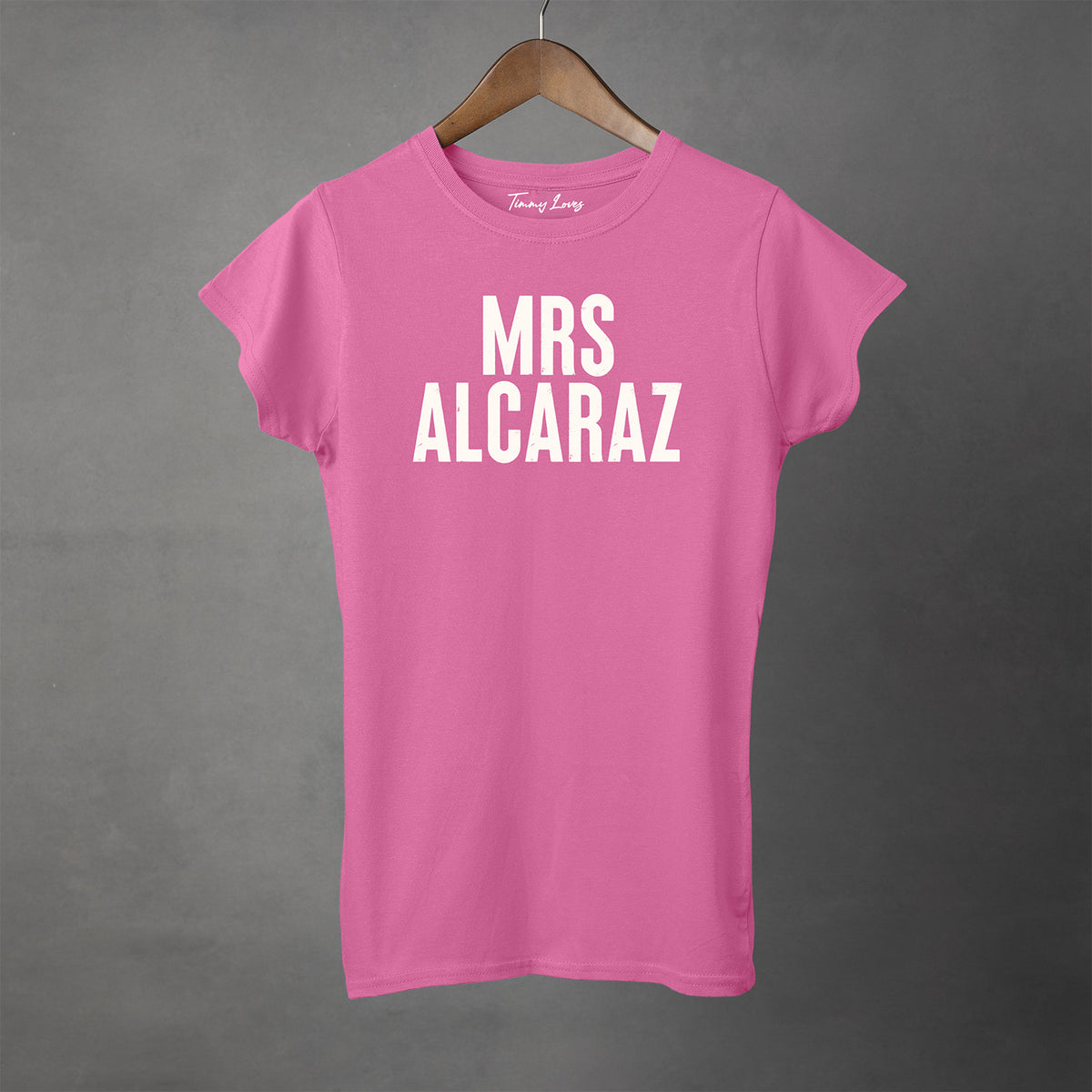 MRS ALCARAZ - Semi-Fitted Flattering Tee | Women's T-Shirt