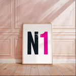 N1-N9 Postcodes - Islington to Edmonton Map | Retro Prints