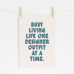 One Designer Outfit - Manifesting Abundance Daily | Fashion Art