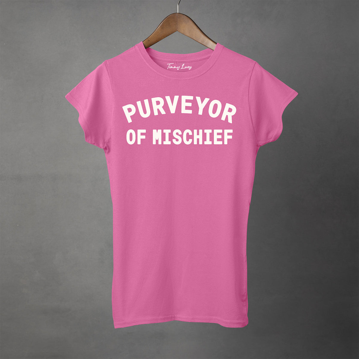 PURVEYOR OF MISCHIEF - Semi-Fitted Women's Tee | Apparel